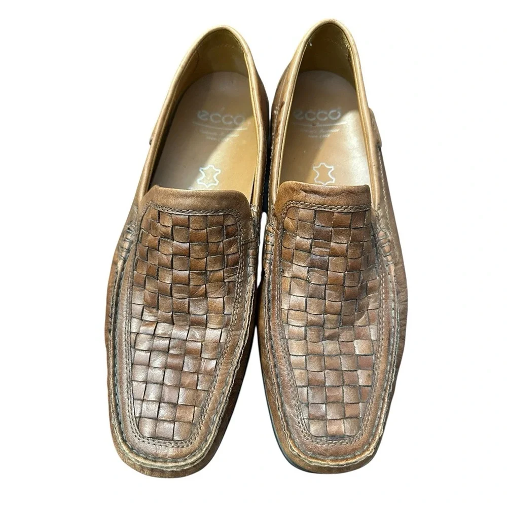 Ecco brown leather